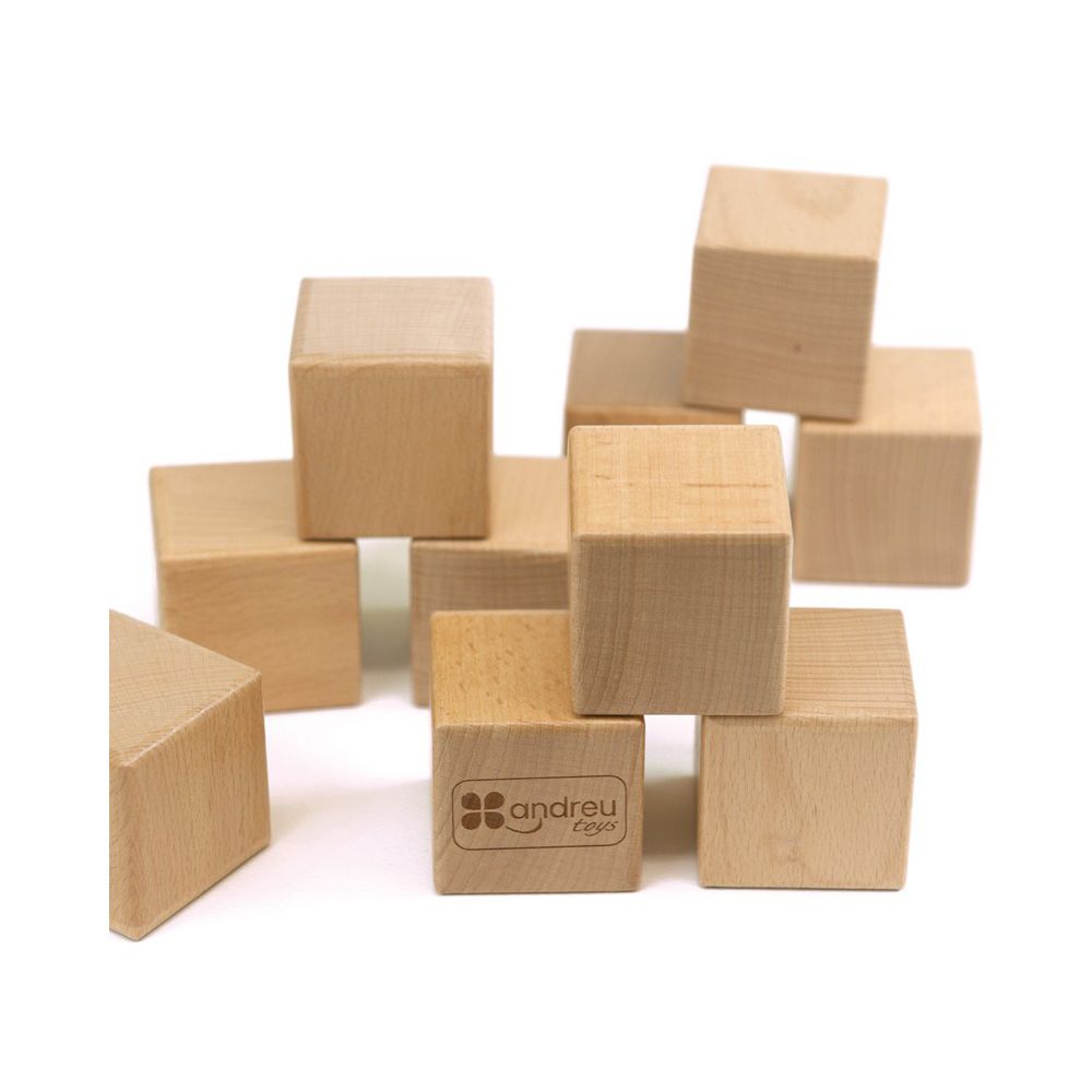 Дървени сензорни кубчета, със звуци