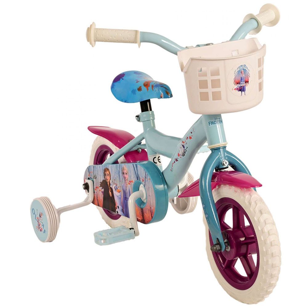 Велосипед с помощни колела, Frozen II, 10 инча