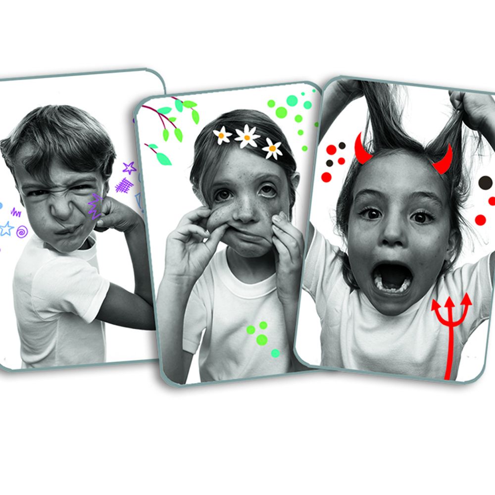 Kарти за игра, Смешни физиономии