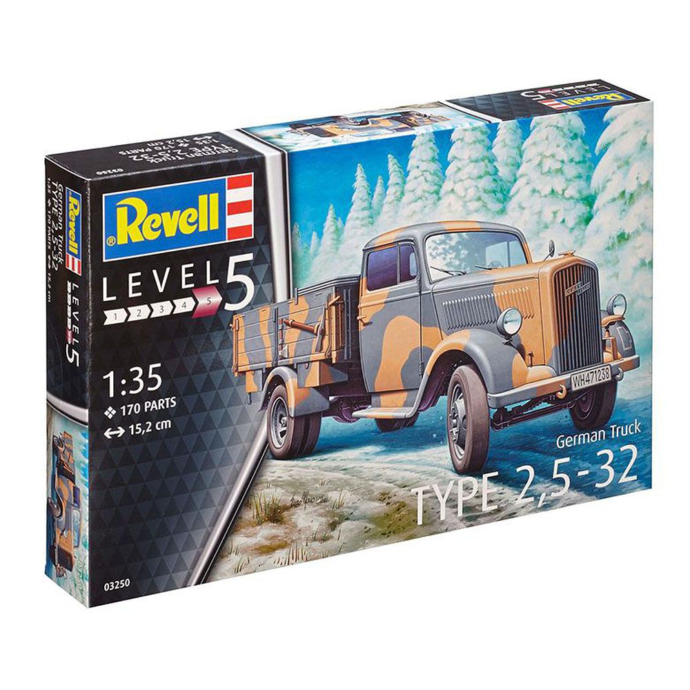 Сглобяем модел, Немски камион, TYPE 2,5-32