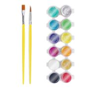 Перлени акрилни бои с четки