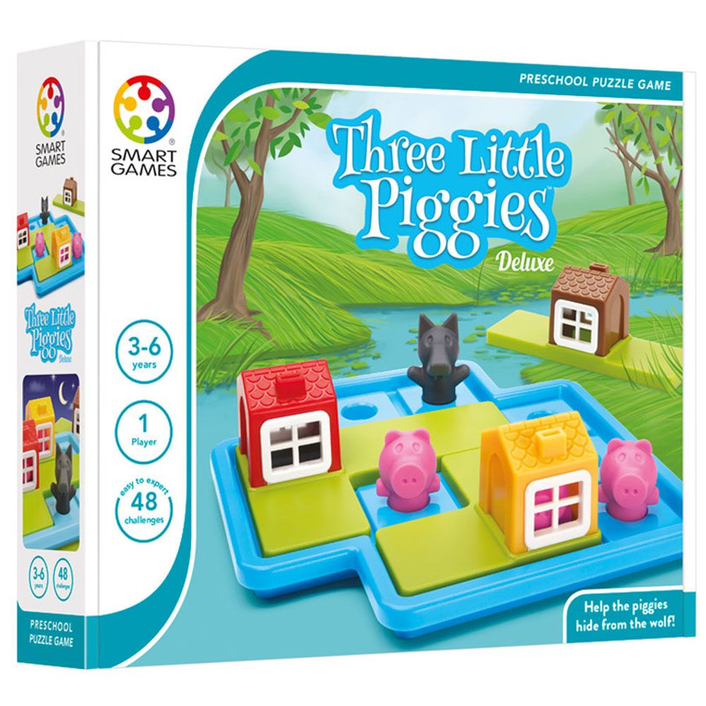 Smartgames, Логическа игра-пъзел, Трите прасенца
