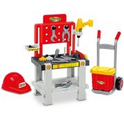 Работилница за деца, с инструменти и количка