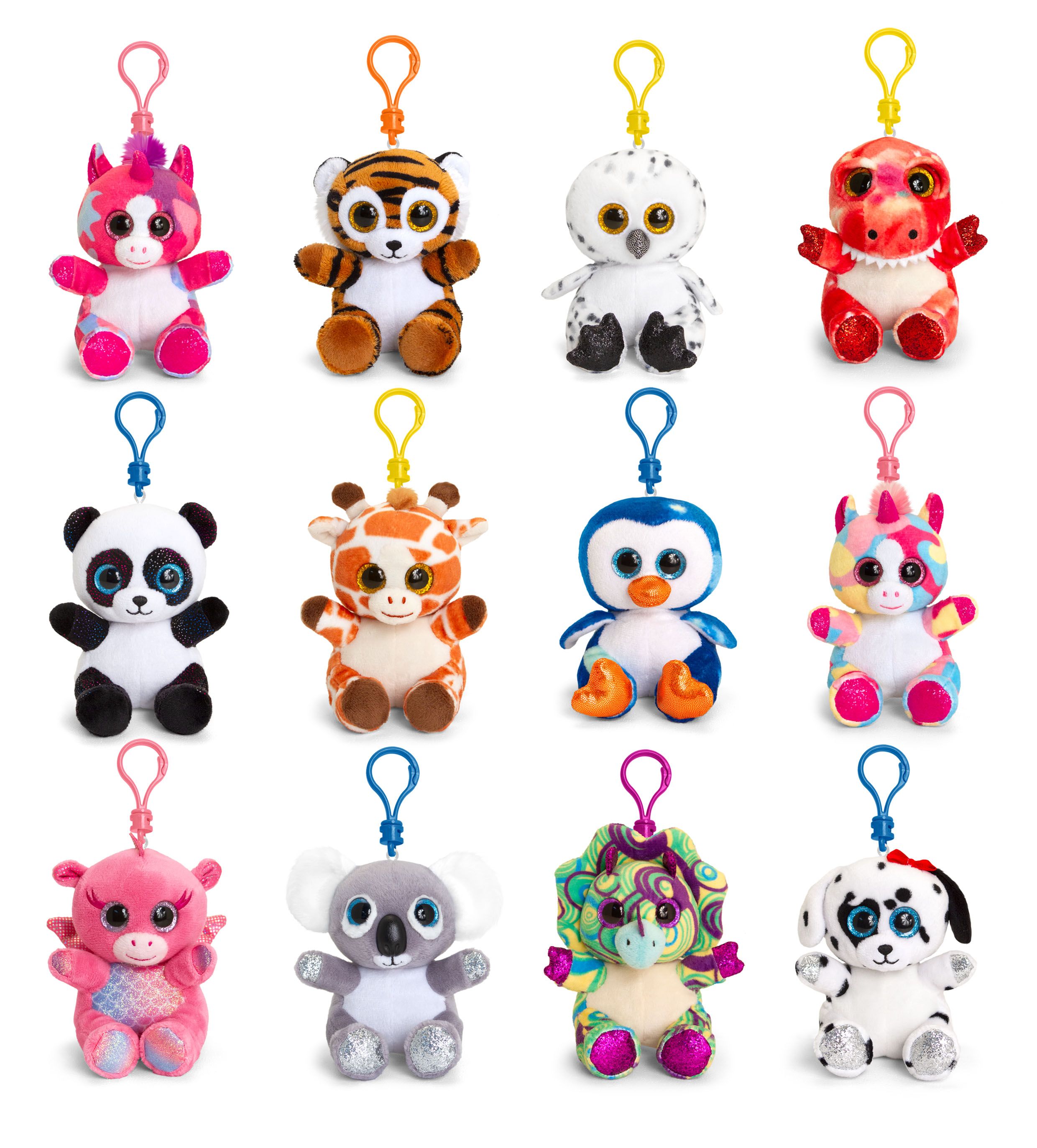 Плюшена играчка с клипс за раница, Бухалче