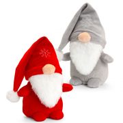 Коледен гном, плюшена играчка, 15 см
