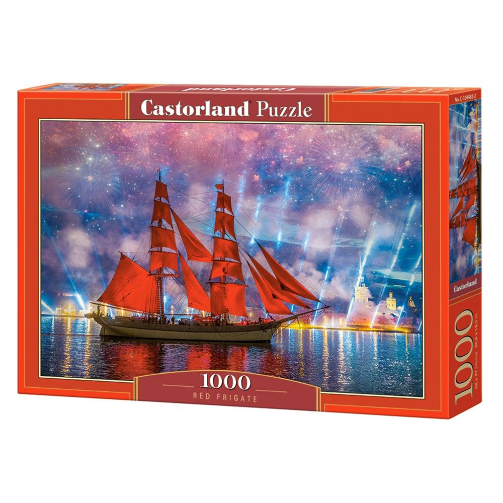 Castorland, Червена фрегата, пъзел 1000 части