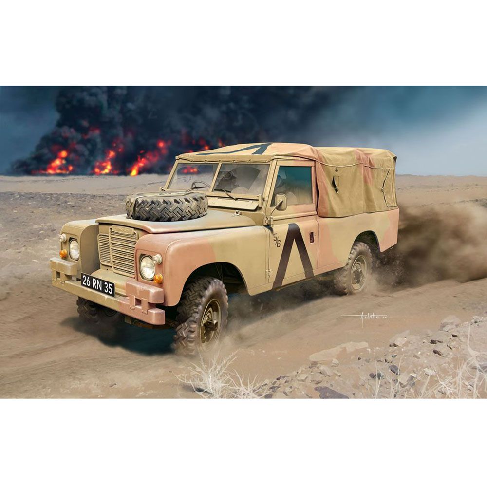Сглобяем модел, Британски военен офроуд джип, 4x4, SeriesIII (109 /LWB)