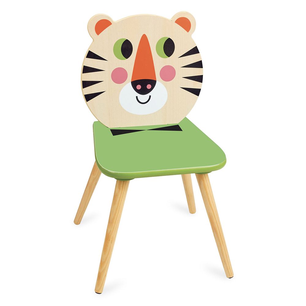 Дървено детско столче, Тигър