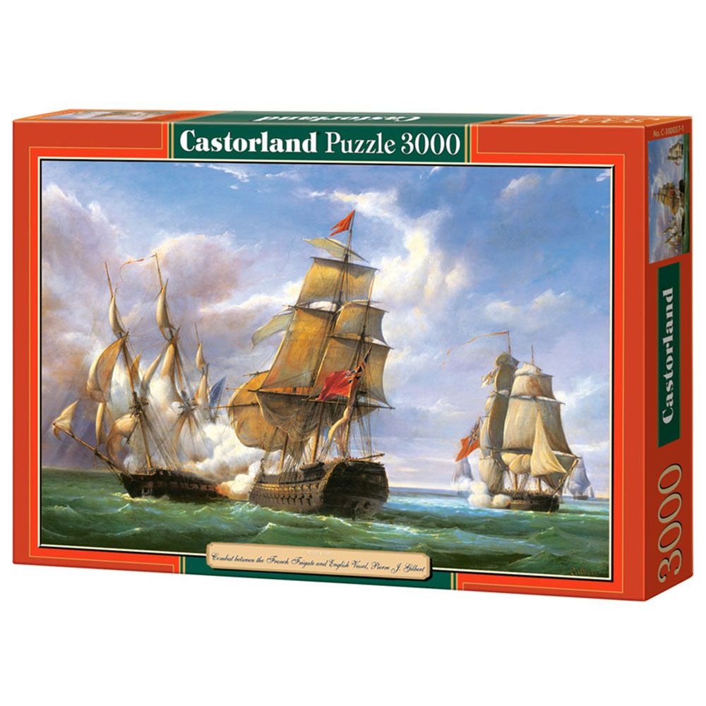 Castorland, Битка в морето, пъзел 3000 части