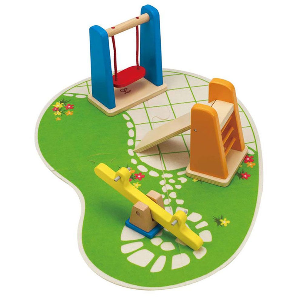 Дървена игра, На детската площадка