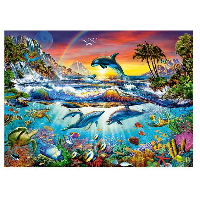 Райски залив, пъзел 300 части