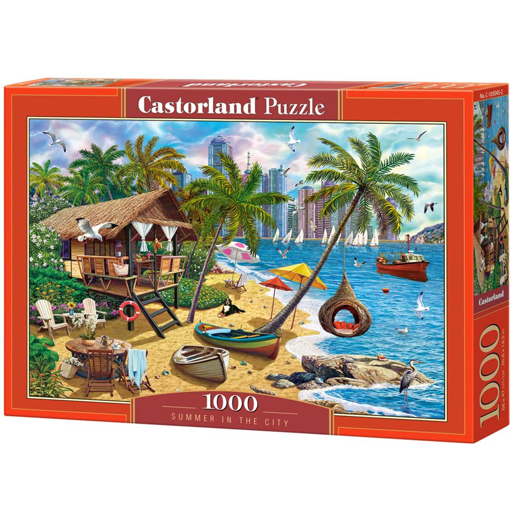 Castorland, Лято в града, пъзел 1000 части