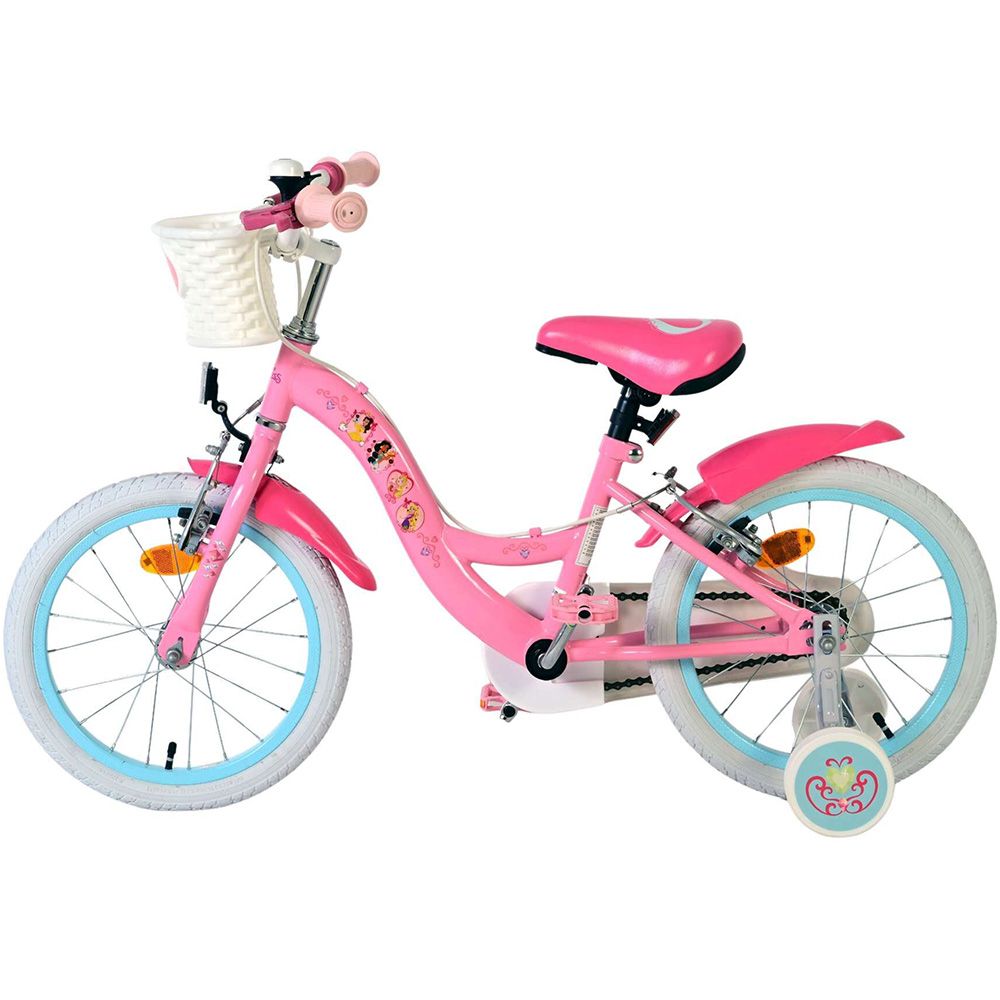 Детски велосипед с помощни колела Disney Princess, 16 инча
