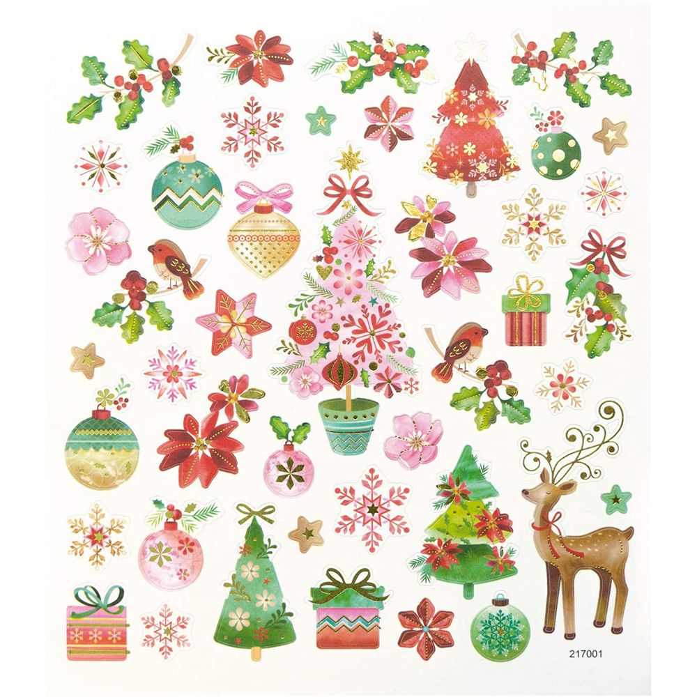 Стикери, Коледа, 61 бр.