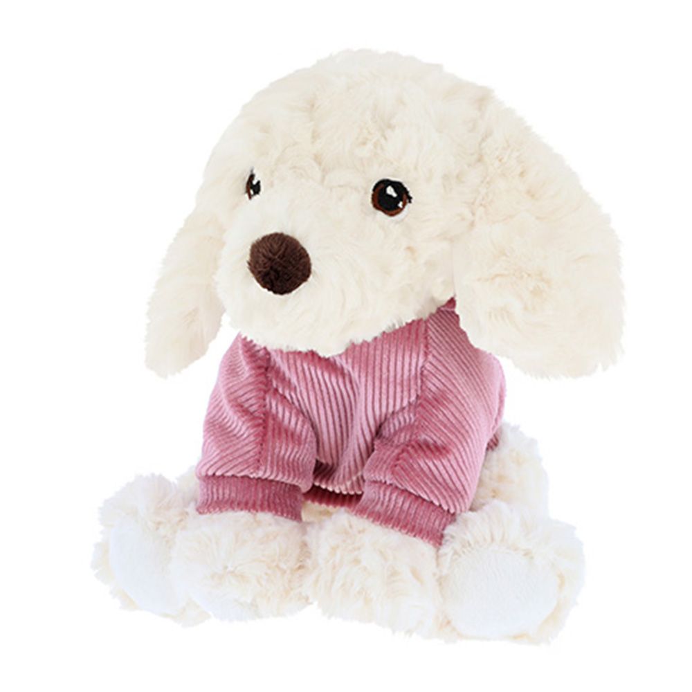 Екологична плюшена играчка, Кученце със суитшърт, 18 см