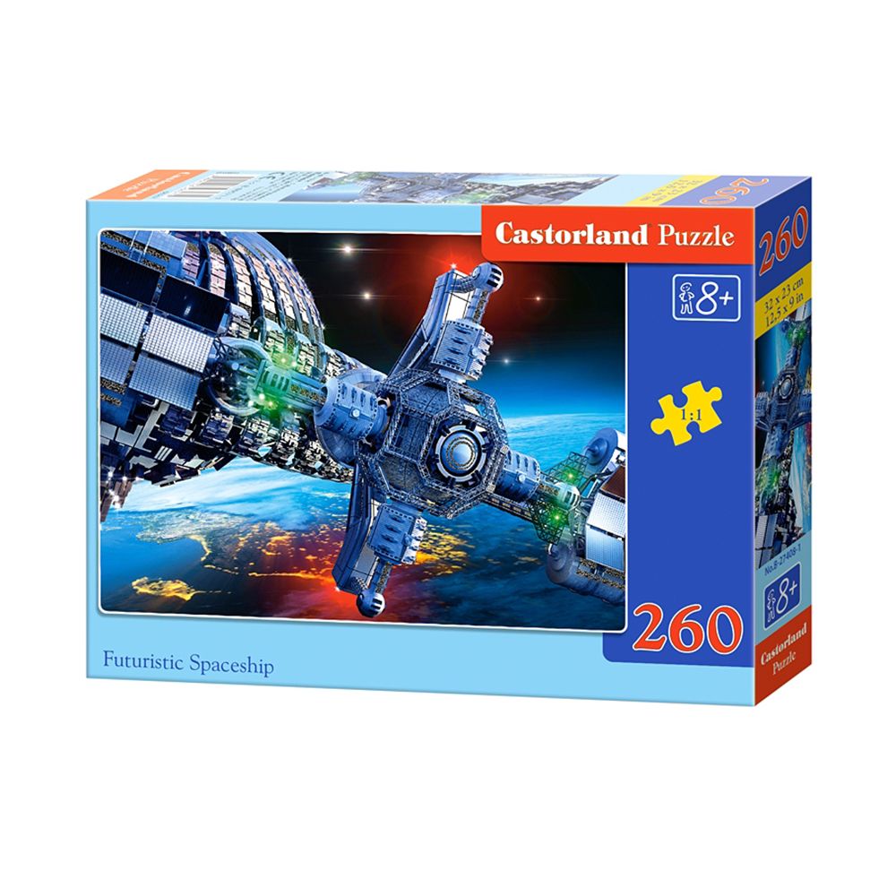 Castorland, Кораб на бъдещето, пъзел 260 части