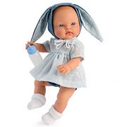 Кукла бебе Алекс, с шапка на зайче