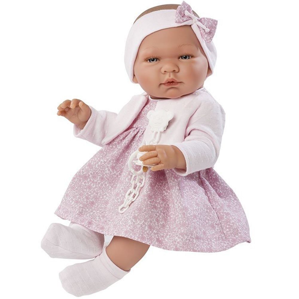 Asi, Кукла-бебе, Мария с розова рокличка и плетена жилетка