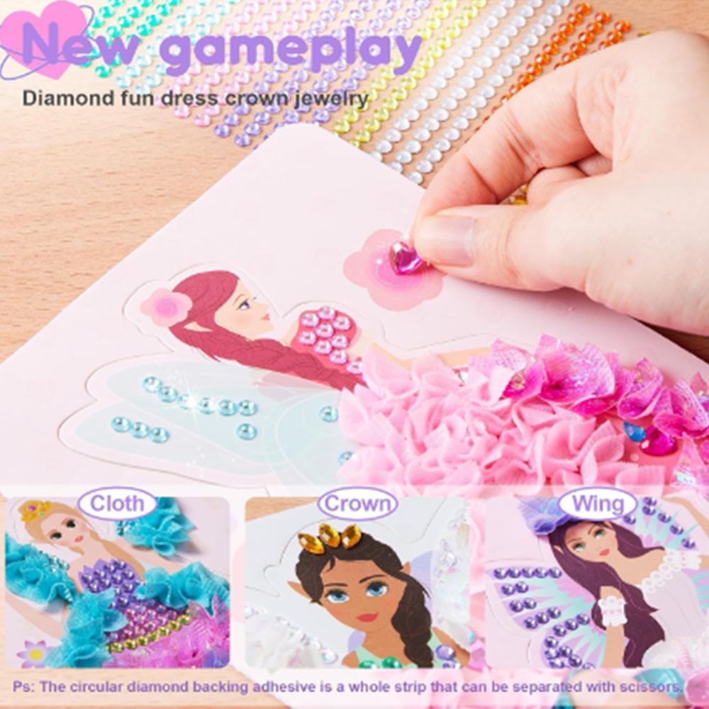 Творческа книга, Създай приказни феи