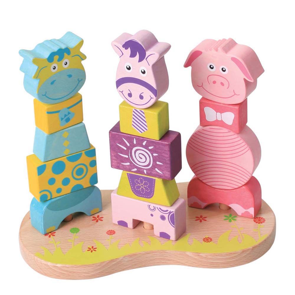 Lelin Toys, Низанка, Животните от фермата