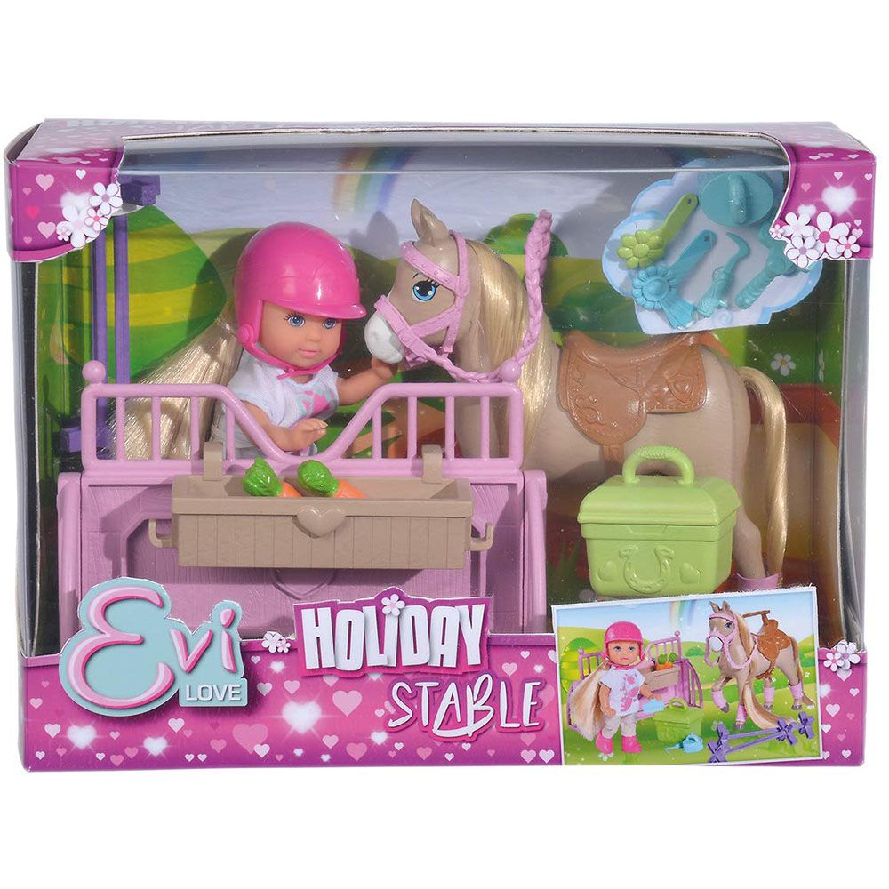 Кукла Еви, Ваканция, Езда с конче