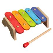 Дървен бебешки ксилофон
