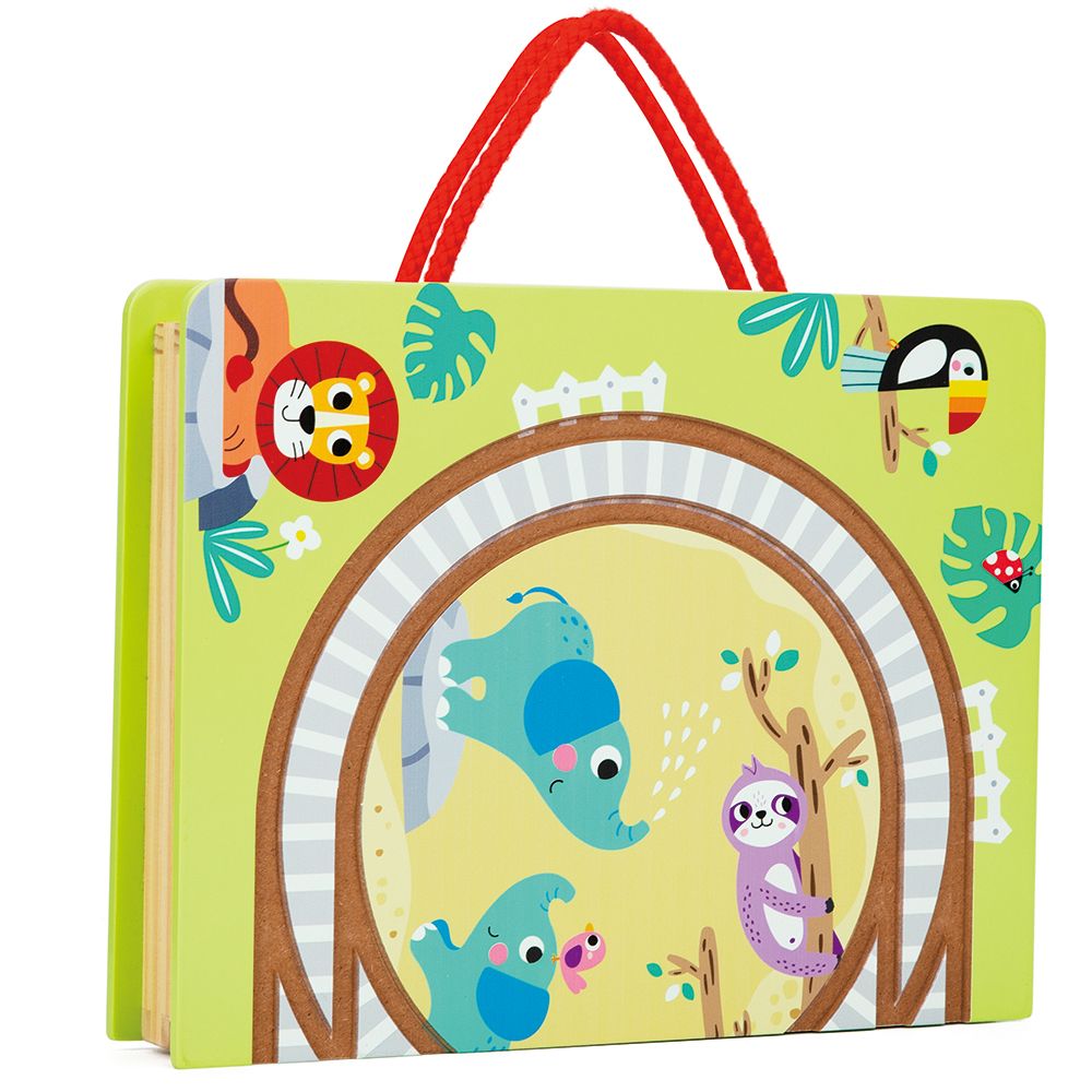 Моето първо влакче, в куфарче, Зоопарк