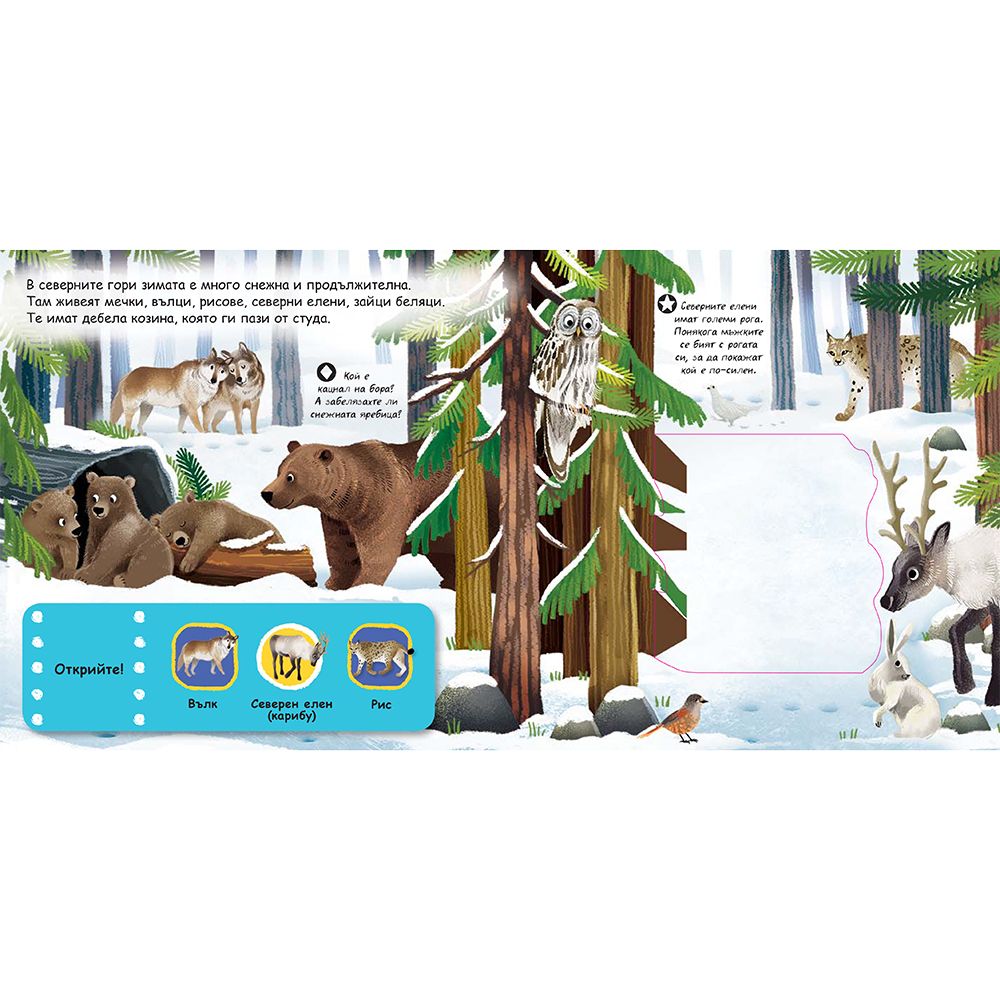 Животни сред снеговете