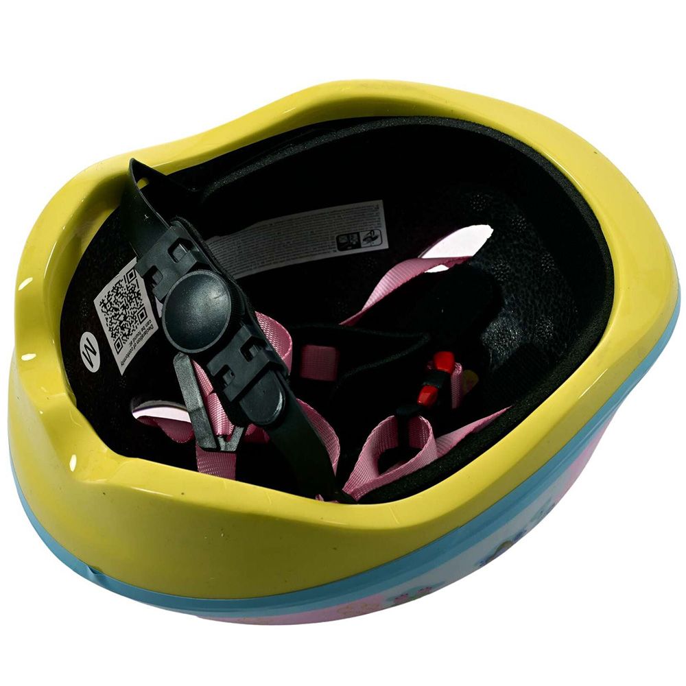 Детска каска за велосипед, Стич