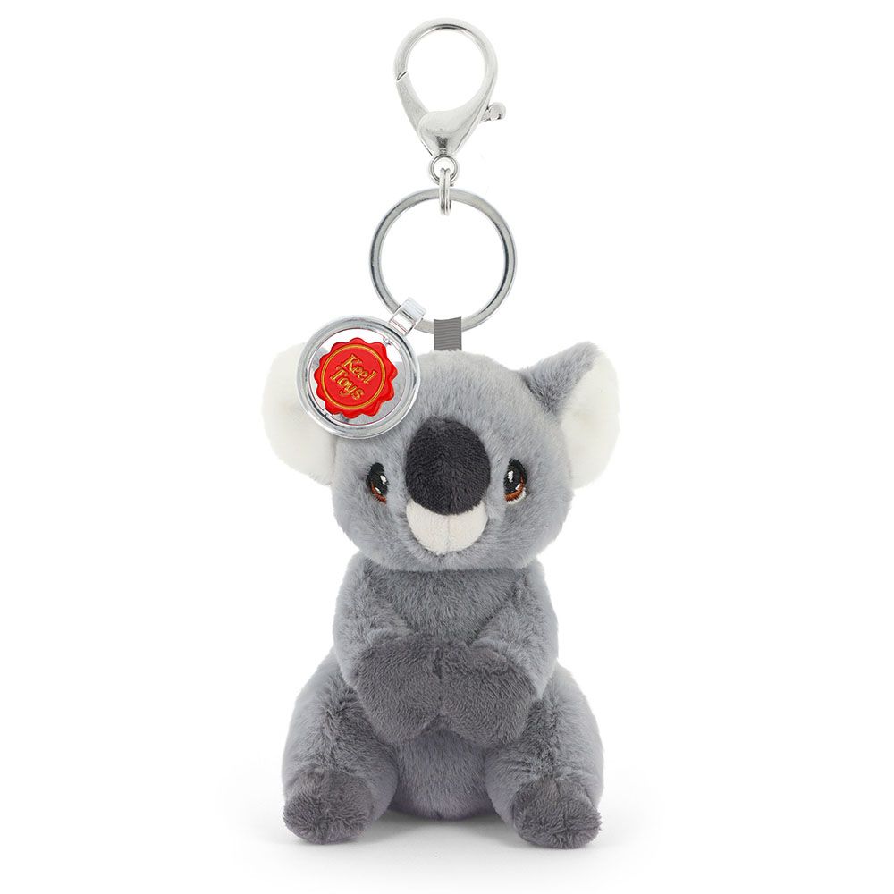 Keel Toys, Плюшена играчка с клипс за раница, Коала, 12 см.