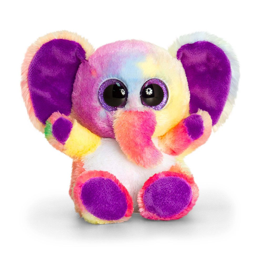 Keel Toys, Анимотсу, Плюшена играчка, Цветно слонче