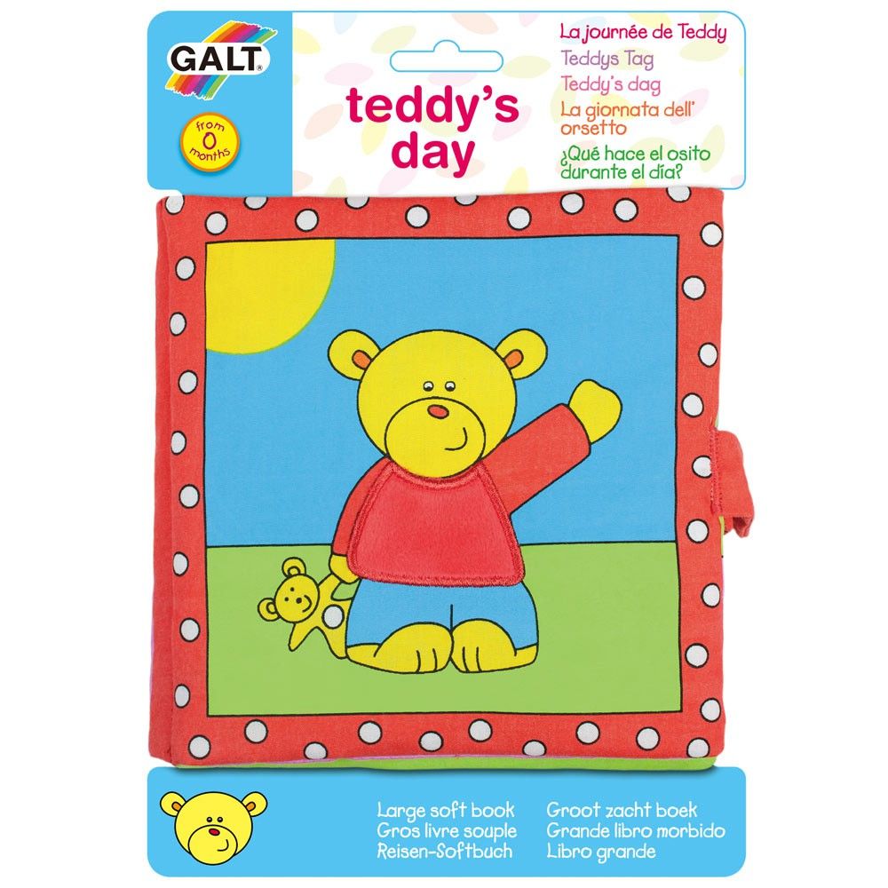 Galt Toys, Бебешка книжка, Един ден с мечето Теди