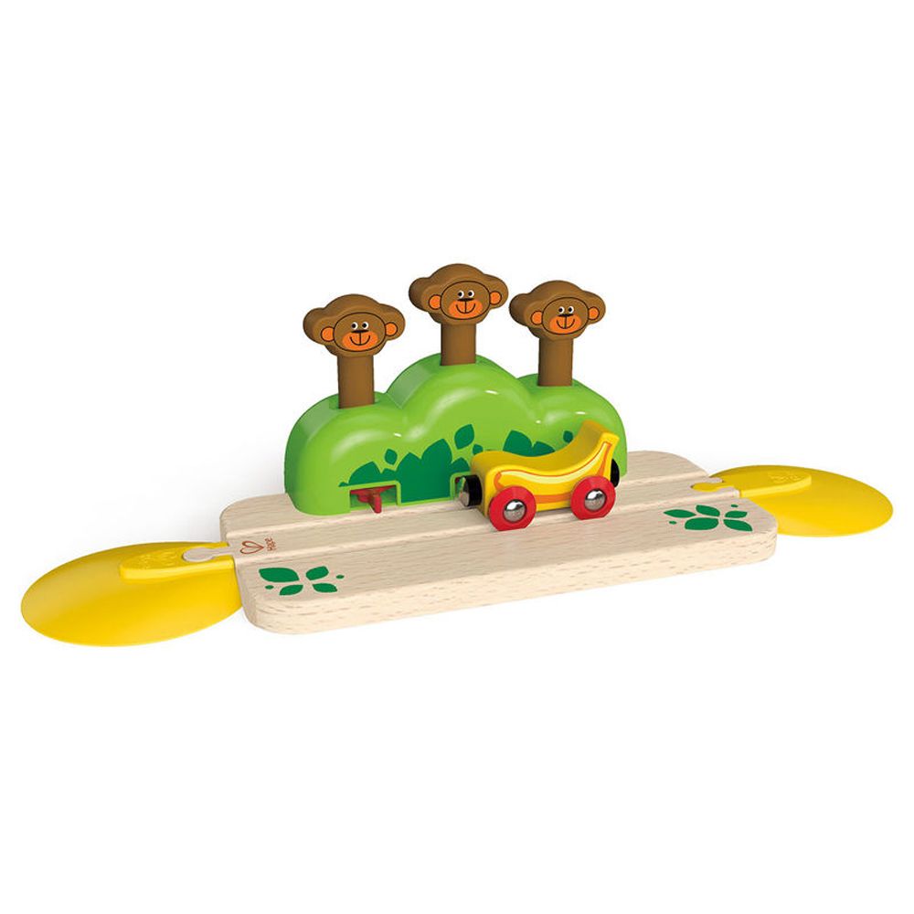 Hape, Дървена релса, Скачащи маймунки