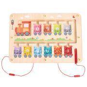 Магнитен лабиринт за тренировки по писане с двустранна дъска