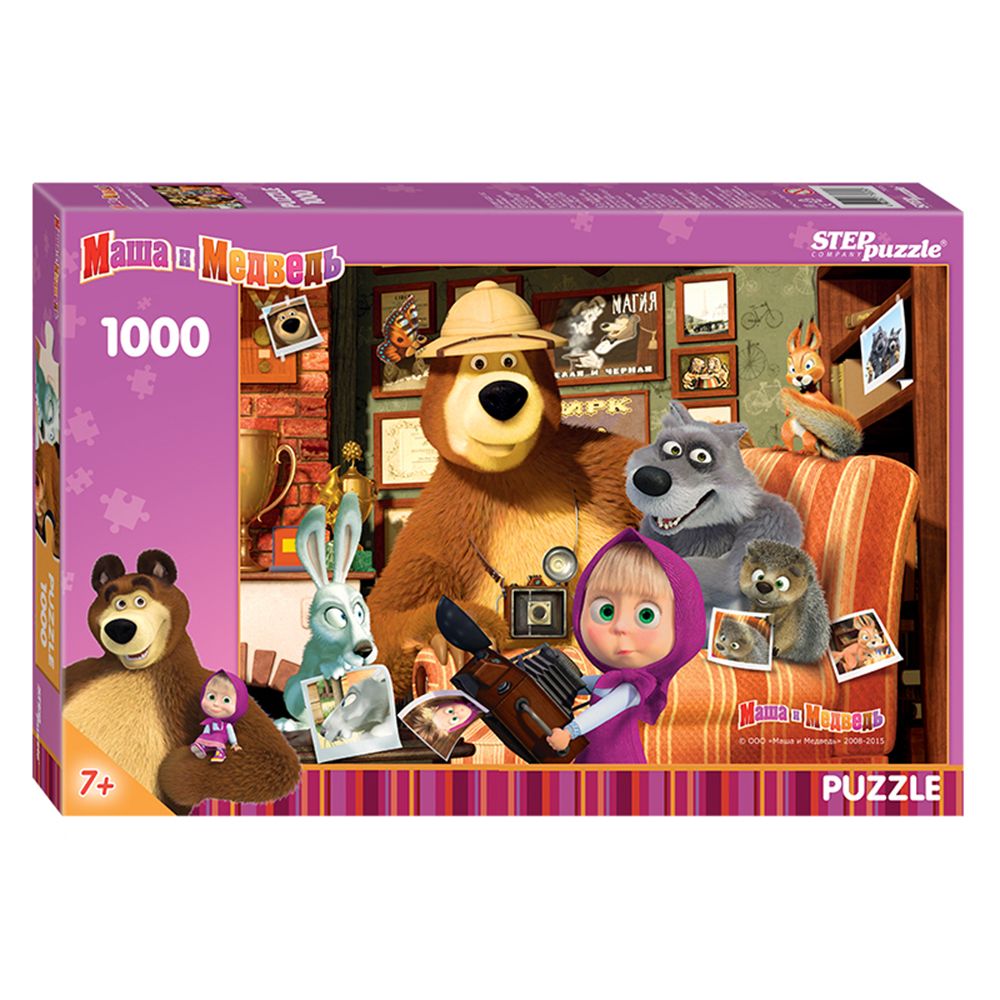 STEP Puzzle, Маша и мечокът, пъзел 1000 елемента