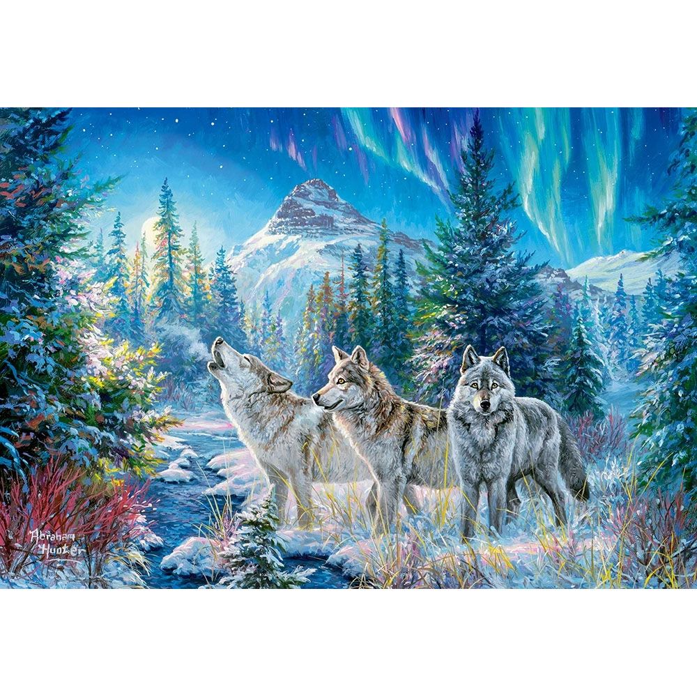 Вълци, пъзел 1500 части