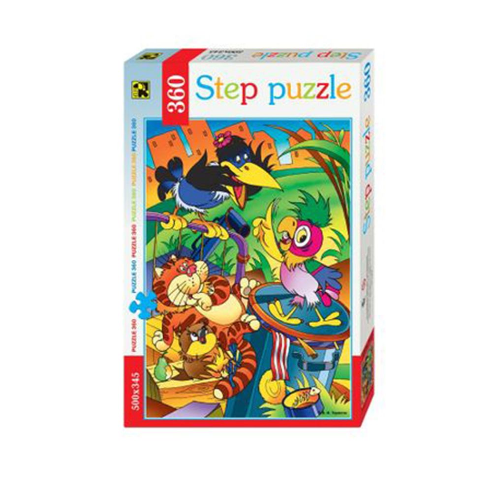 STEP Puzzle, Папагалът Кеша, пъзел 360 елемента