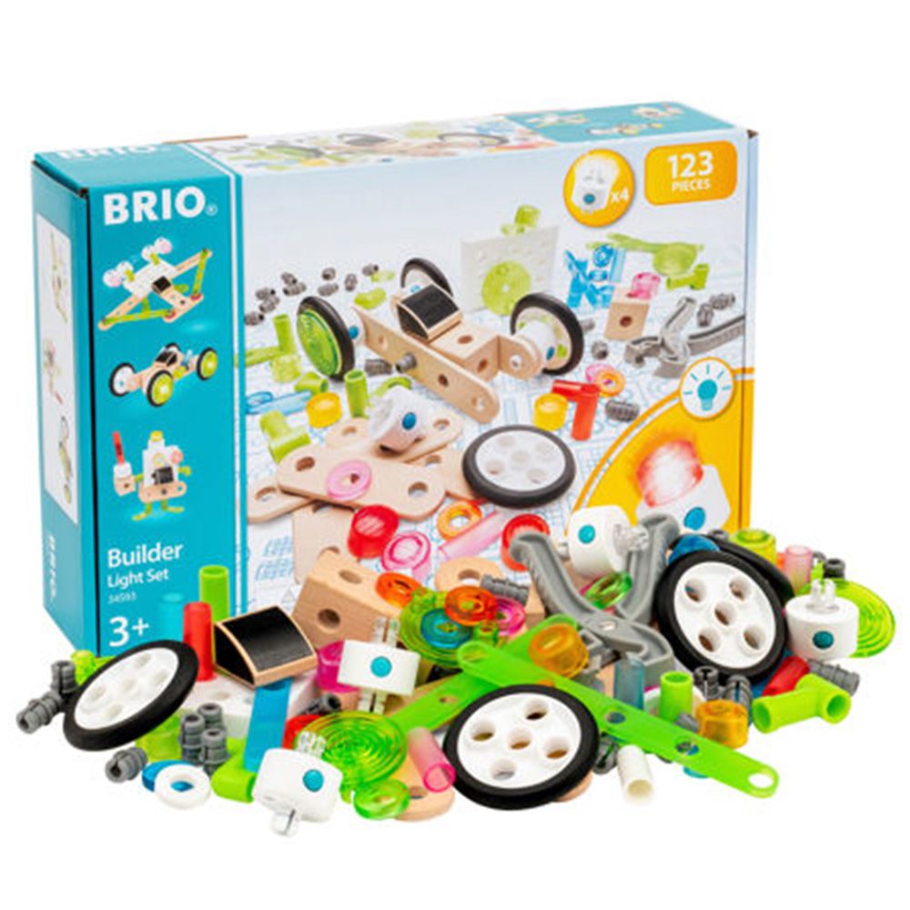 BRIO, Светлинен конструктор, 123 части