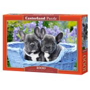Френски булдогчета, пъзел 1000 части