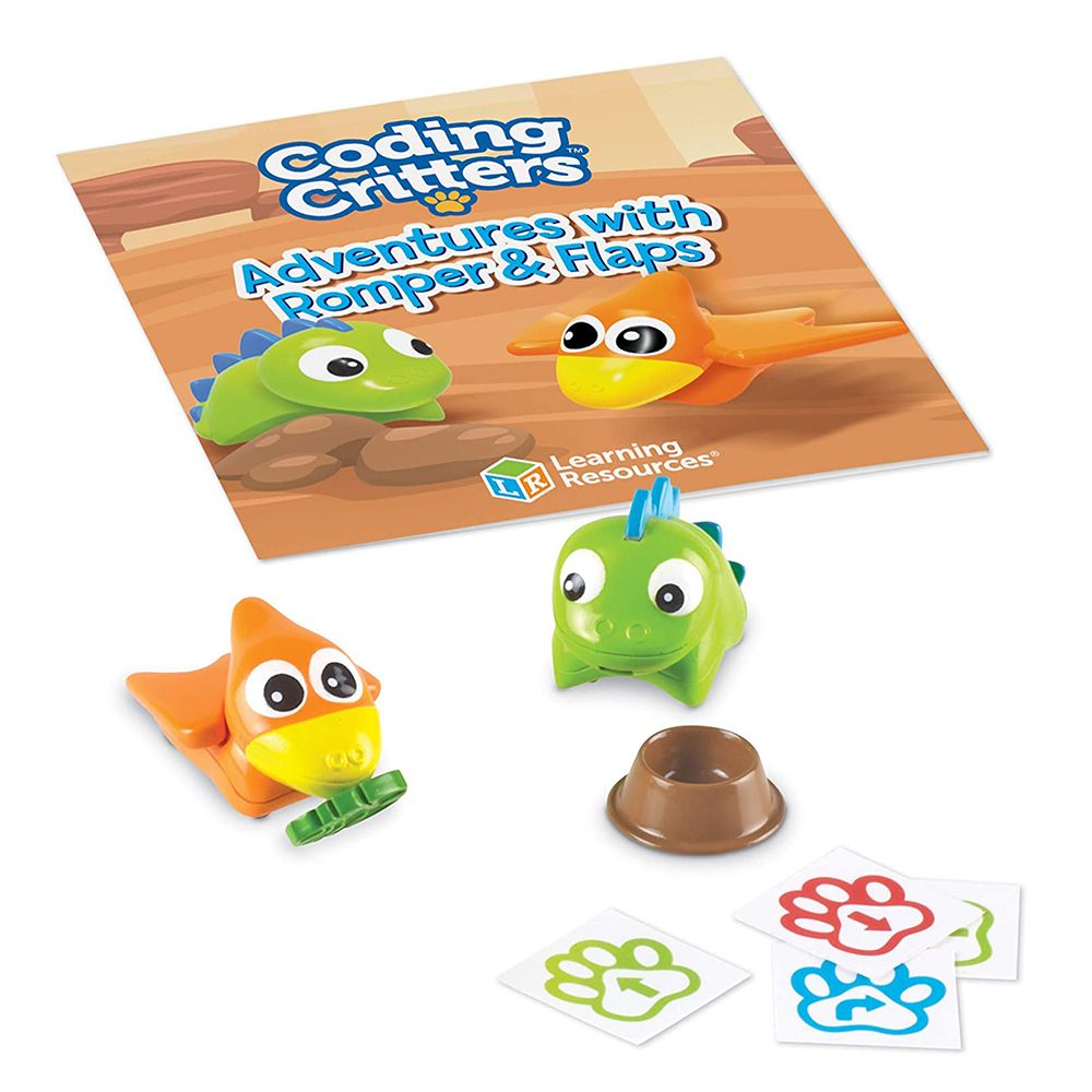 Learning Resources, Забавни динозавърчета, Ромпър и Флапс