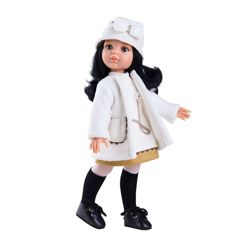 Paola Reina, Дрехи и аксесоари за кукла, Бял зимен тоалет