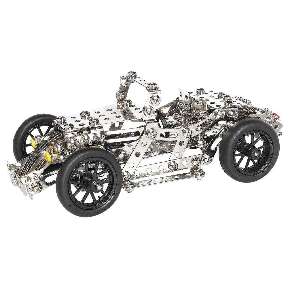 Метален конструктор, Автомобил Hot Rod - 2 модела, 370 части