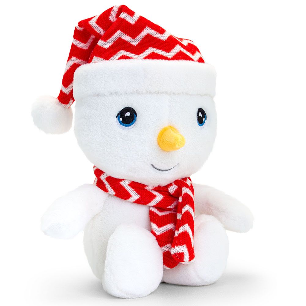 Плюшени коледни играчки с шалчета, 15 см