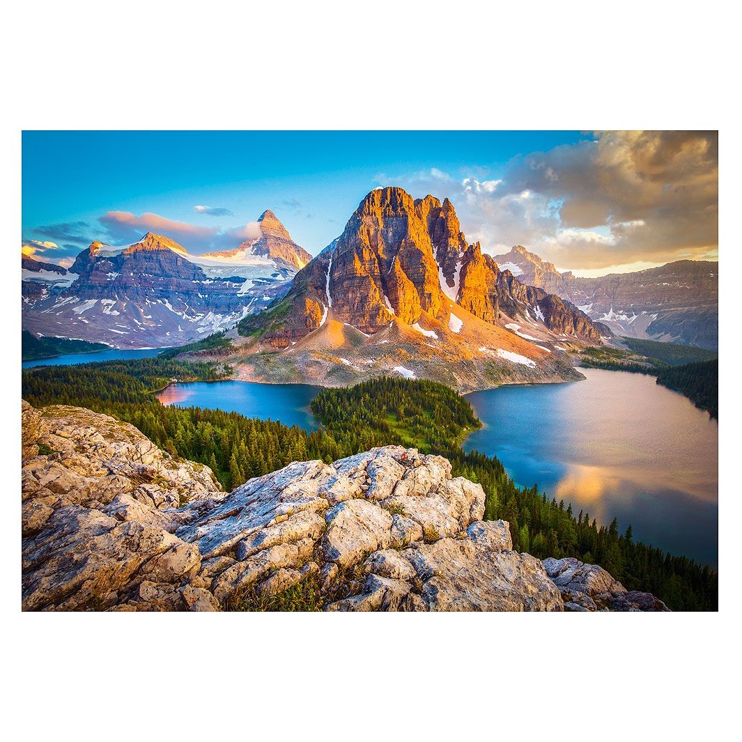 Assiniboine Vista, Национален парк Банф, Канада, пъзел 1000 части