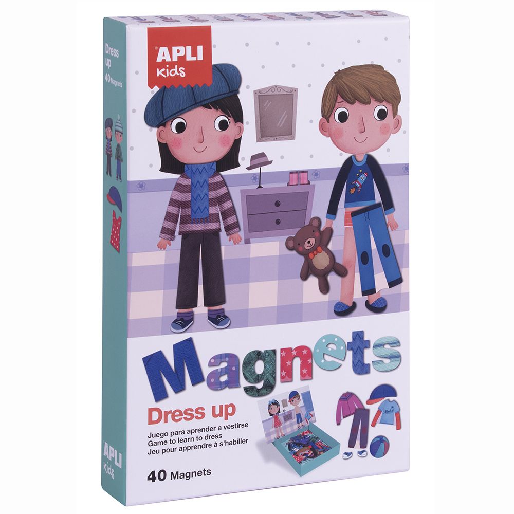 Apli kids, Магнитна дидактическа игра, Облечи ме стилно