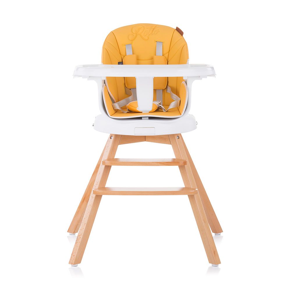 Детско столче за хранене, Rotto, въртящо, 3в1