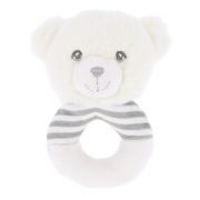 Мече, Бебешка плюшена дрънкалка ринг