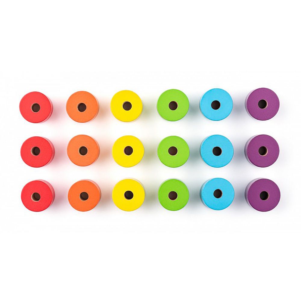 Дървени мъниста за нанизване, Макси