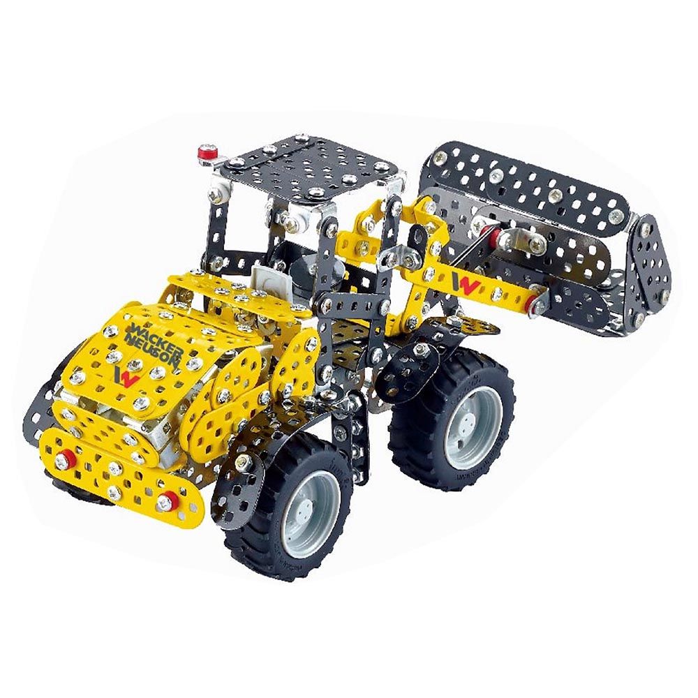 Метален конструктор, Колесен товарач Wacker Neuson WL95, 598 части