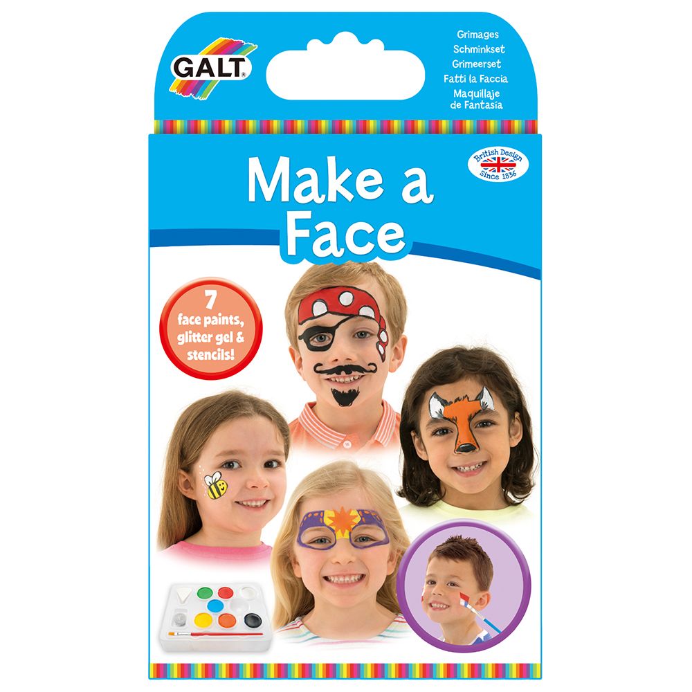 Нарисувай лицето си - боички за лице за всеки повод